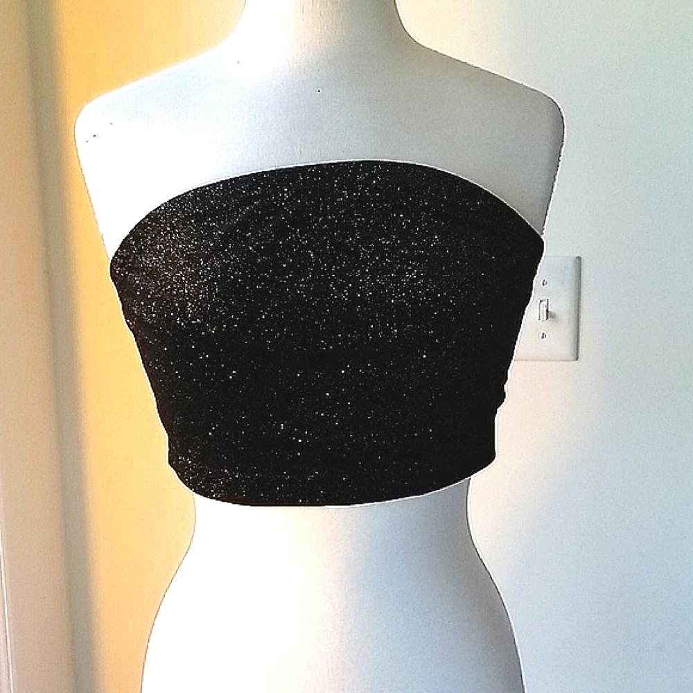 💜Velvet MultiColor Sparkle❤️💖 Bandeau Bralette💕